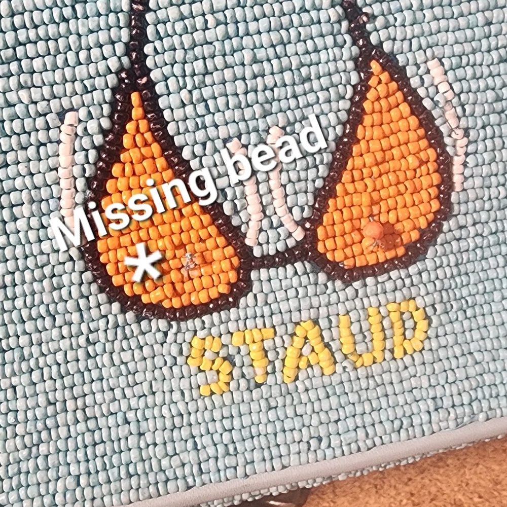 Staud Tommy Beachwear Beaded Bag (Flawed) - Picture 8 of 10